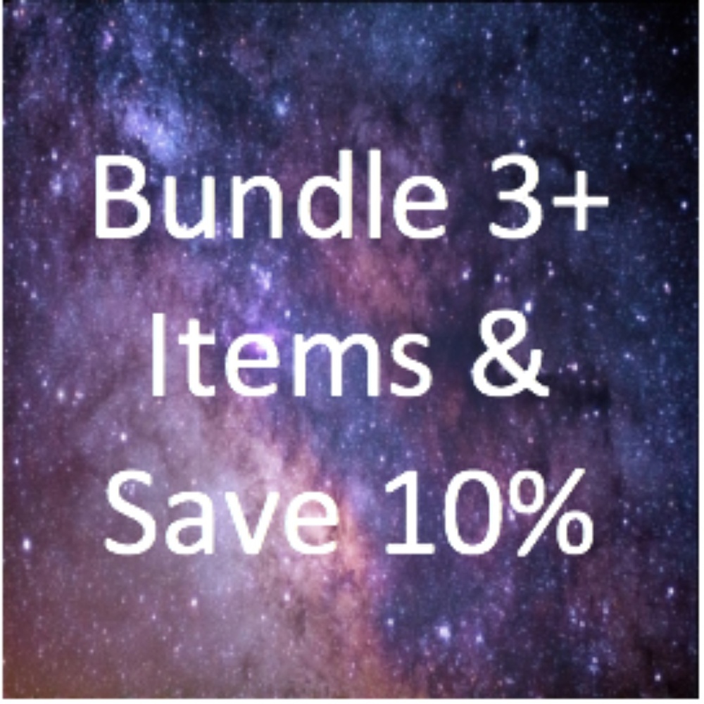 BUNDLE & SAVE!!! 10% OFF 3+ ITEMS